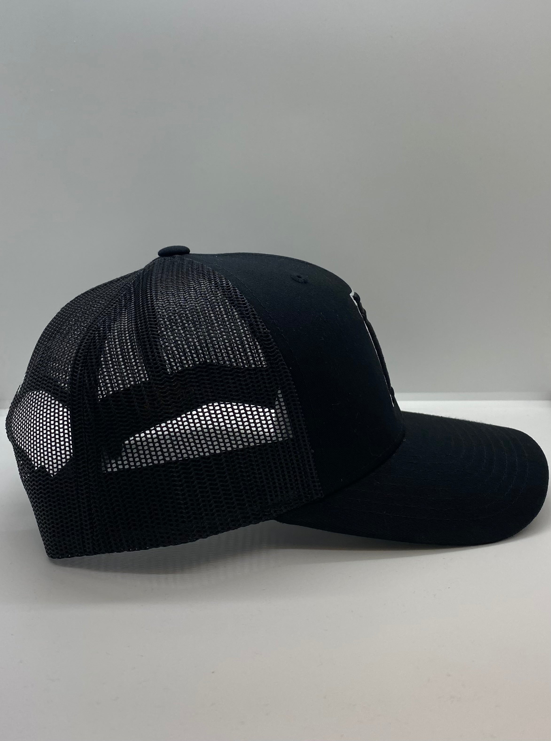 Black Trucker Cap