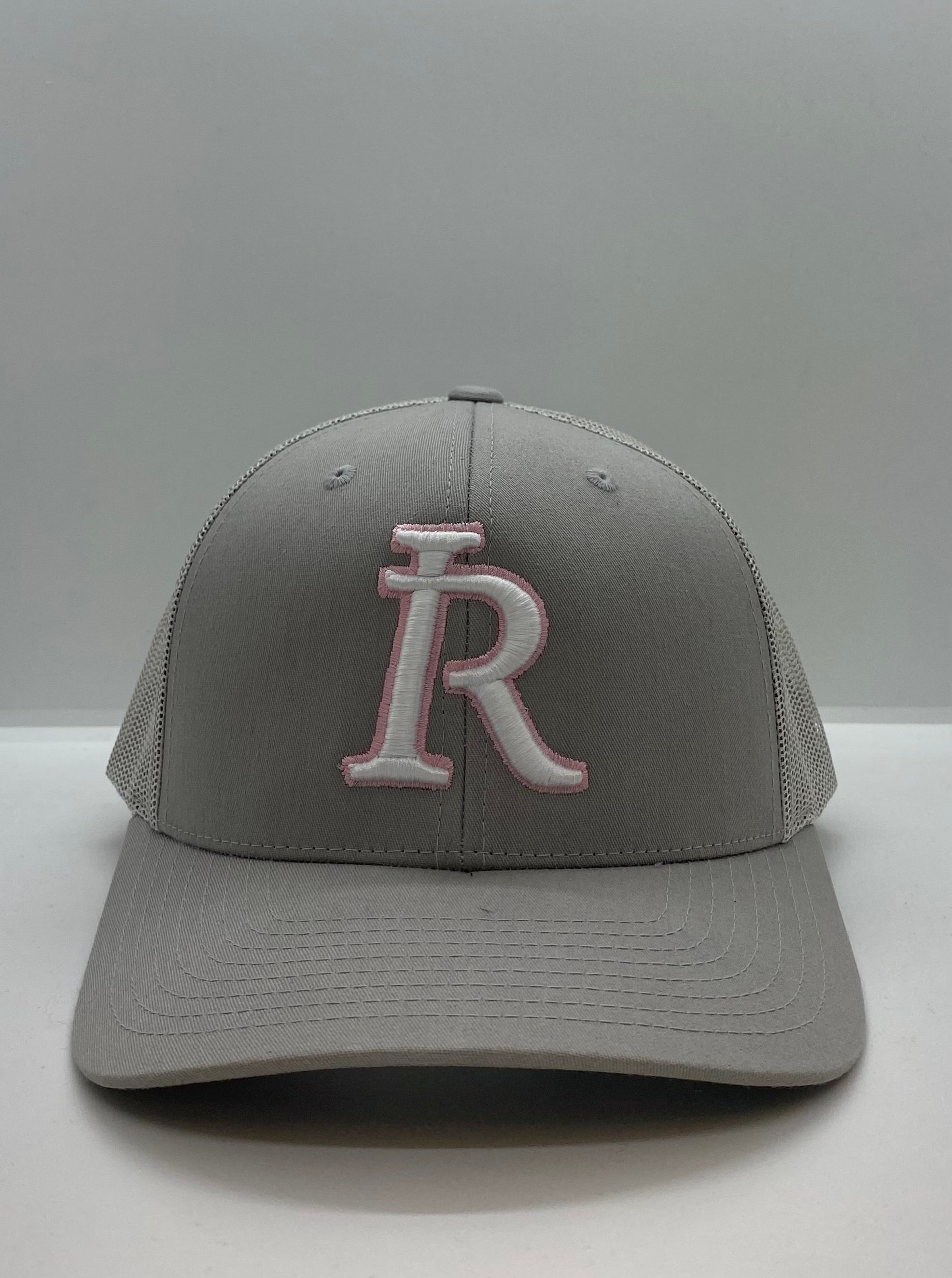 Grey-Pink Trucker Cap