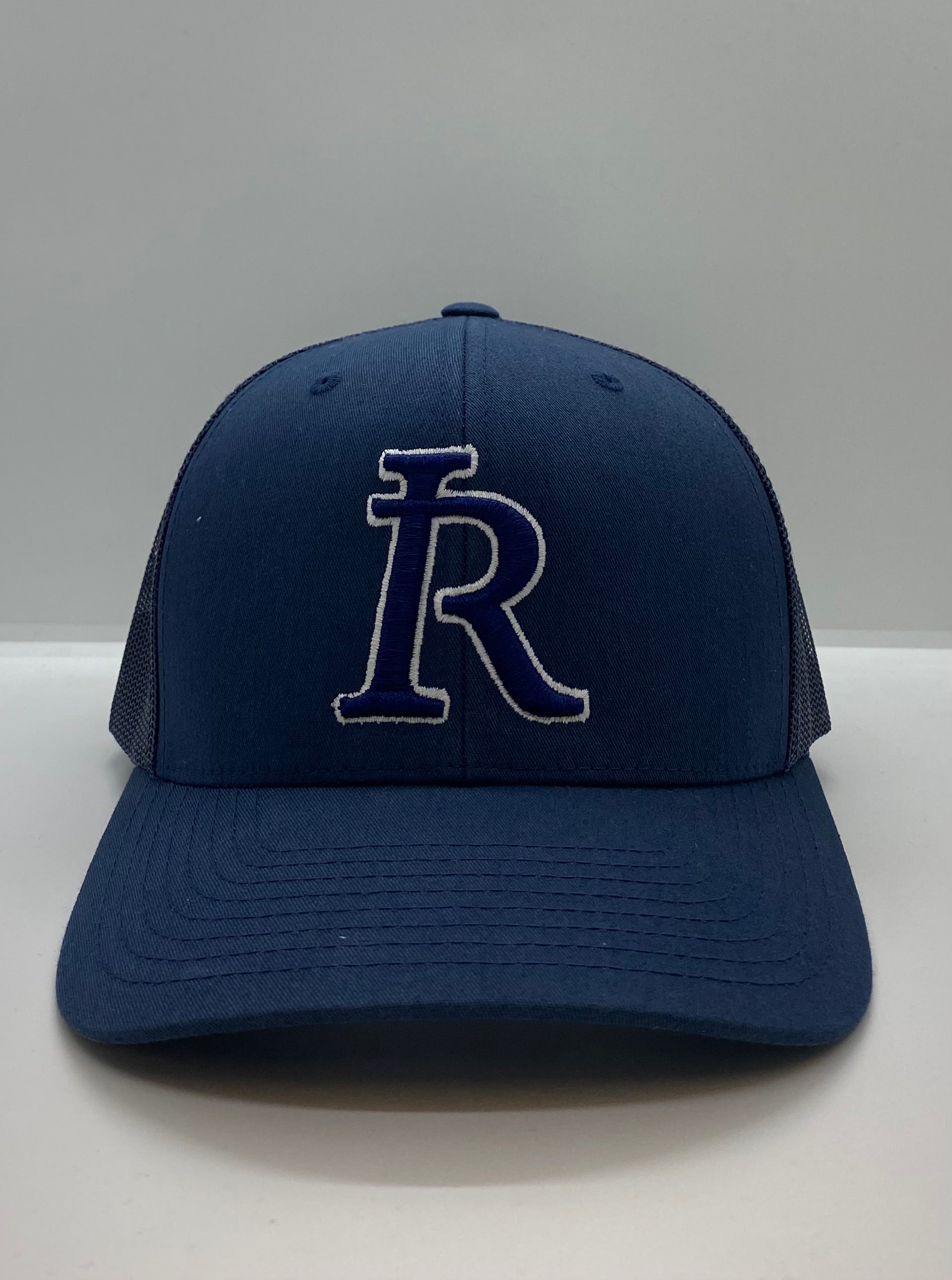 Navy trucker cap