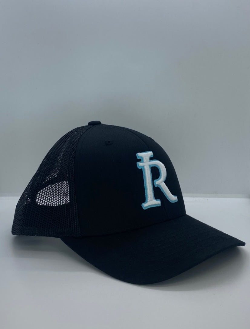 Black Trucker Cap