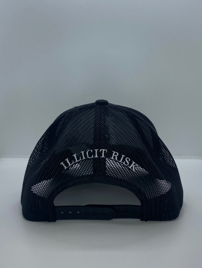 Black Trucker Cap