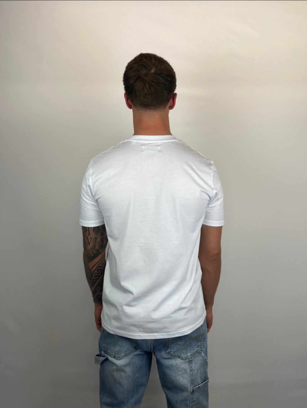 illicit risk white T-shirt