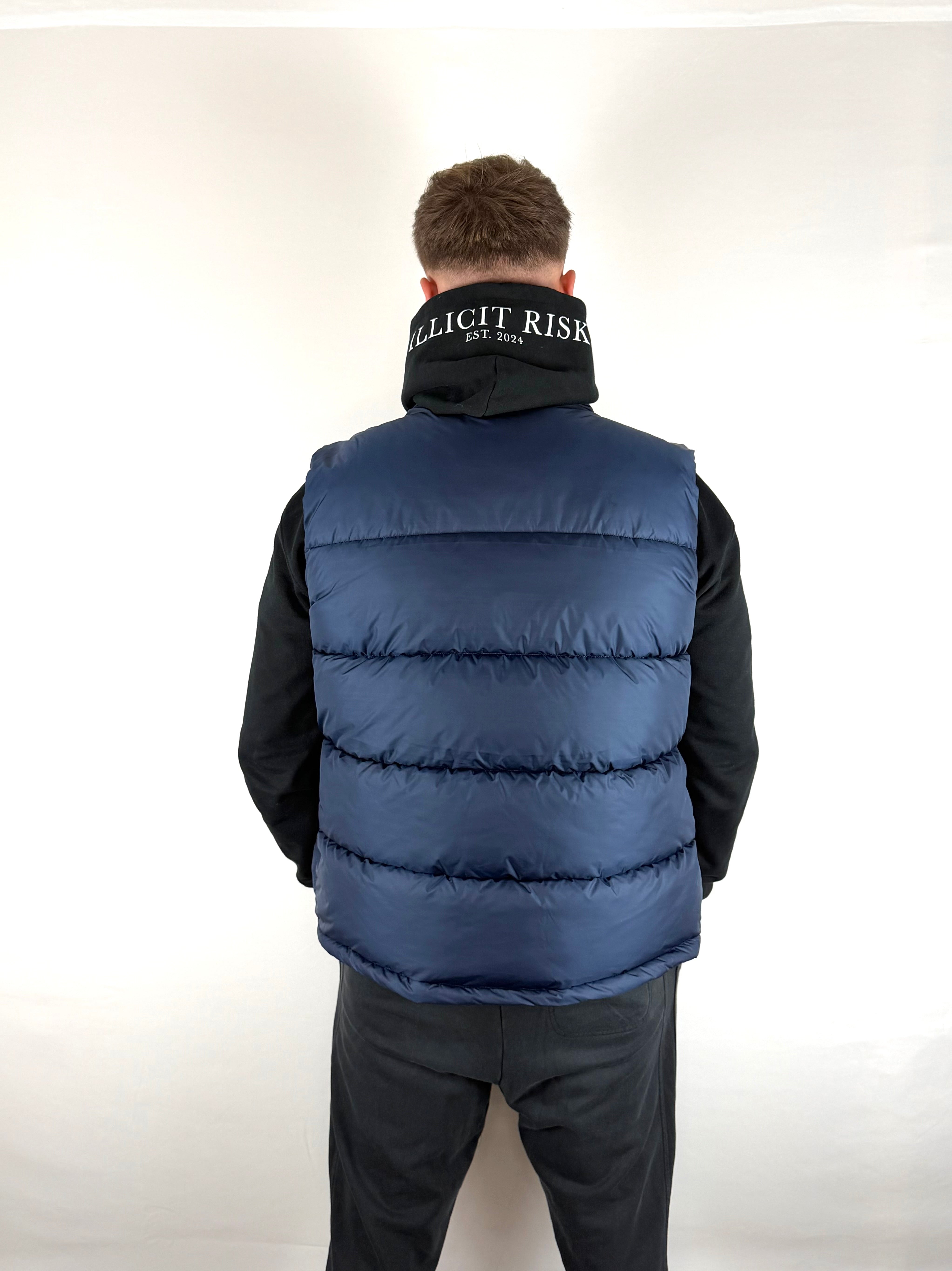 French antique gilet stitch processing ① French Navy Gilet – illicit risk
