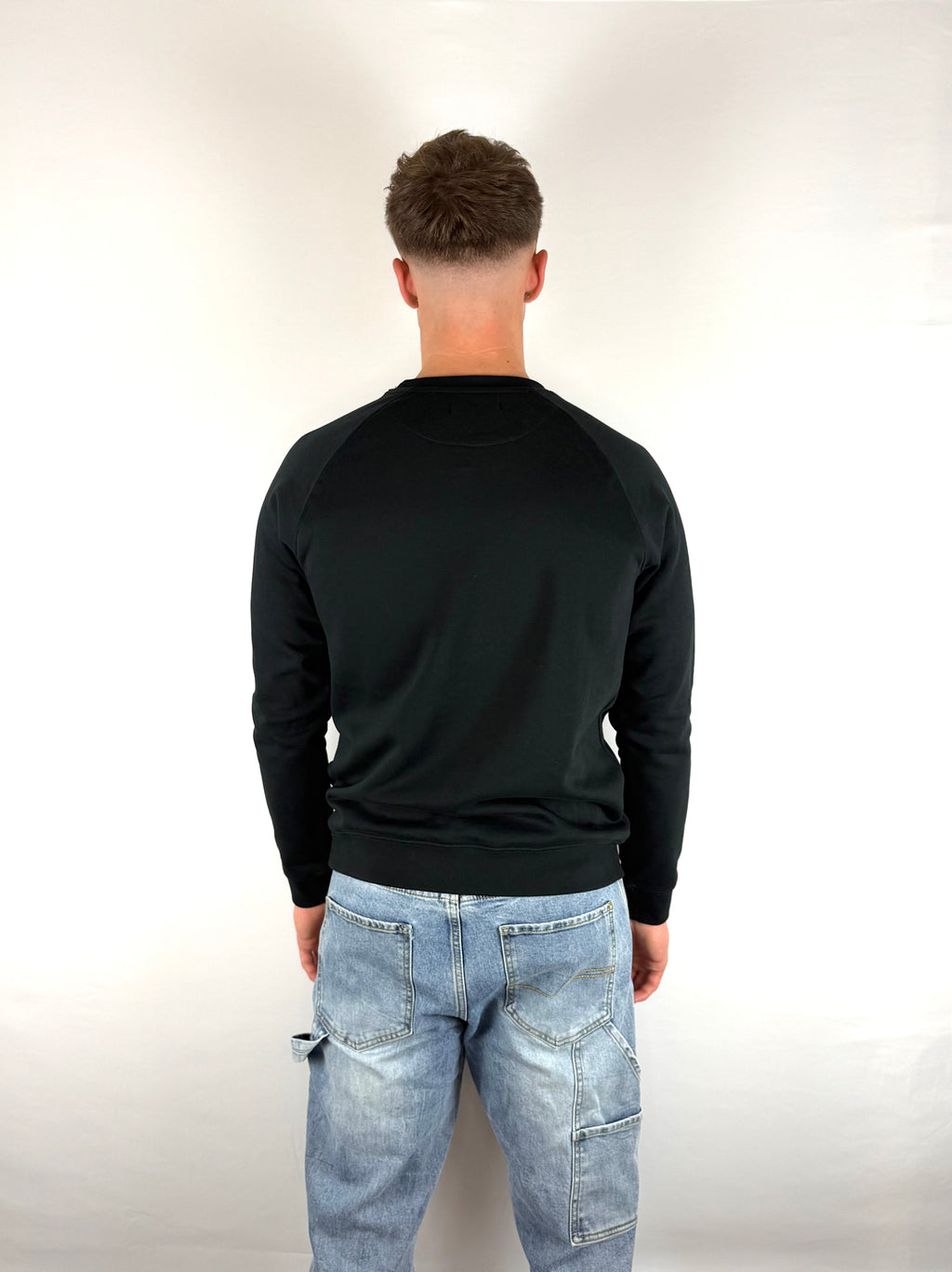 Black Embroidered Sweater