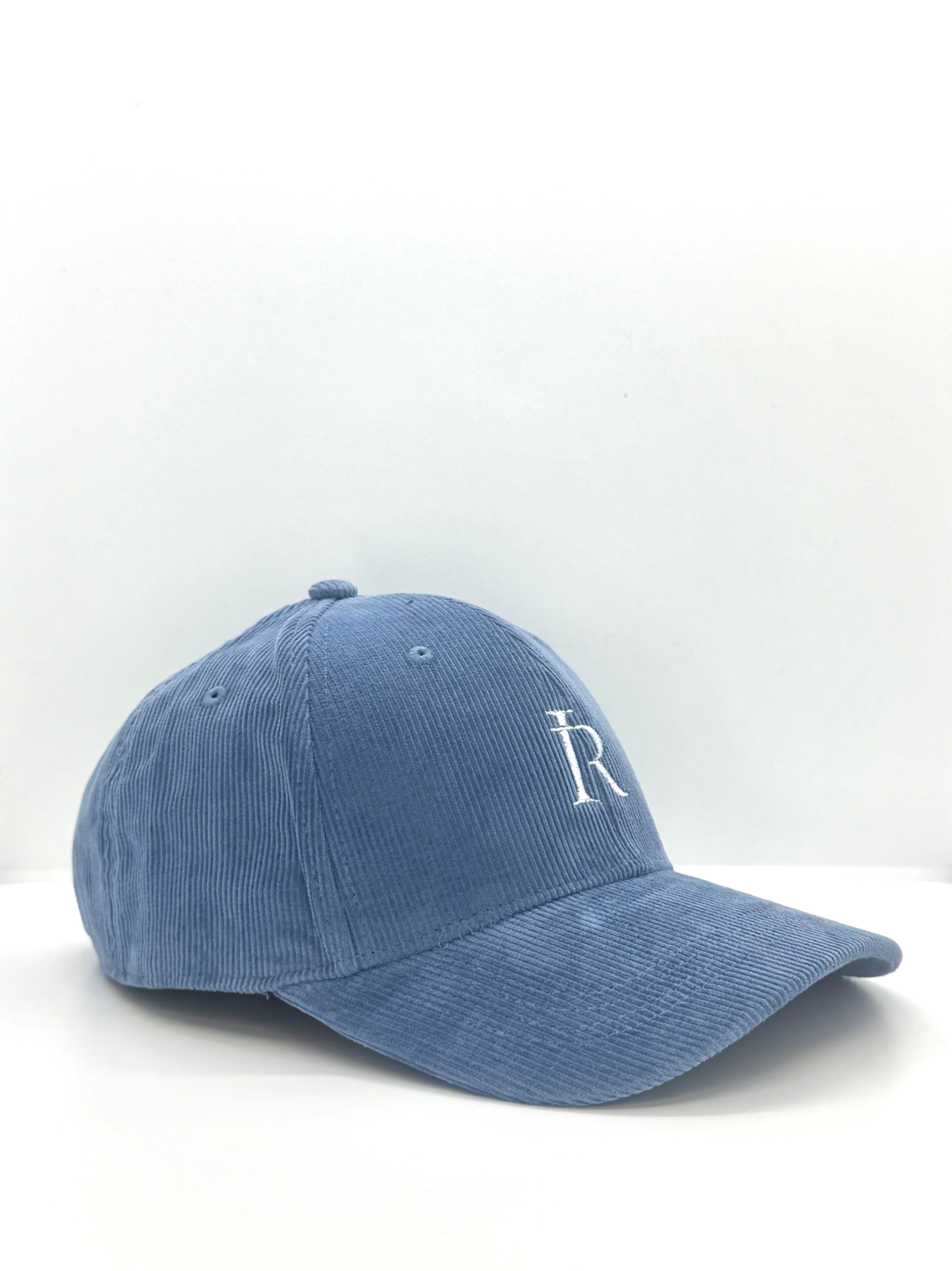 Light Blue Cord Baseball Cap