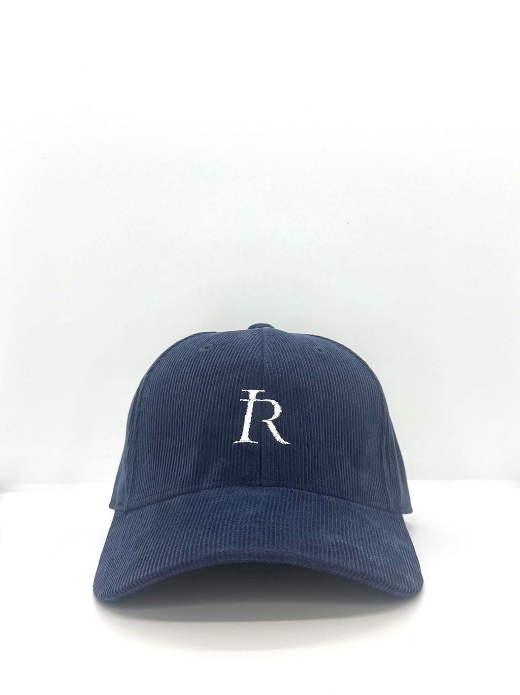 Navy Cord Baseball Cap