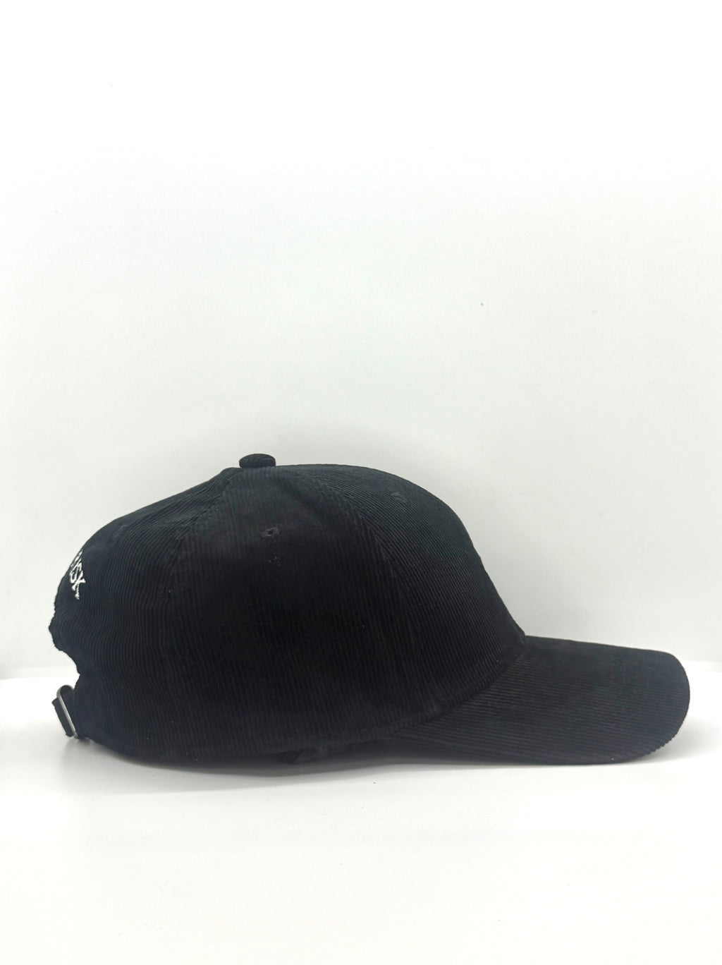 Black Cord Baseball Cap