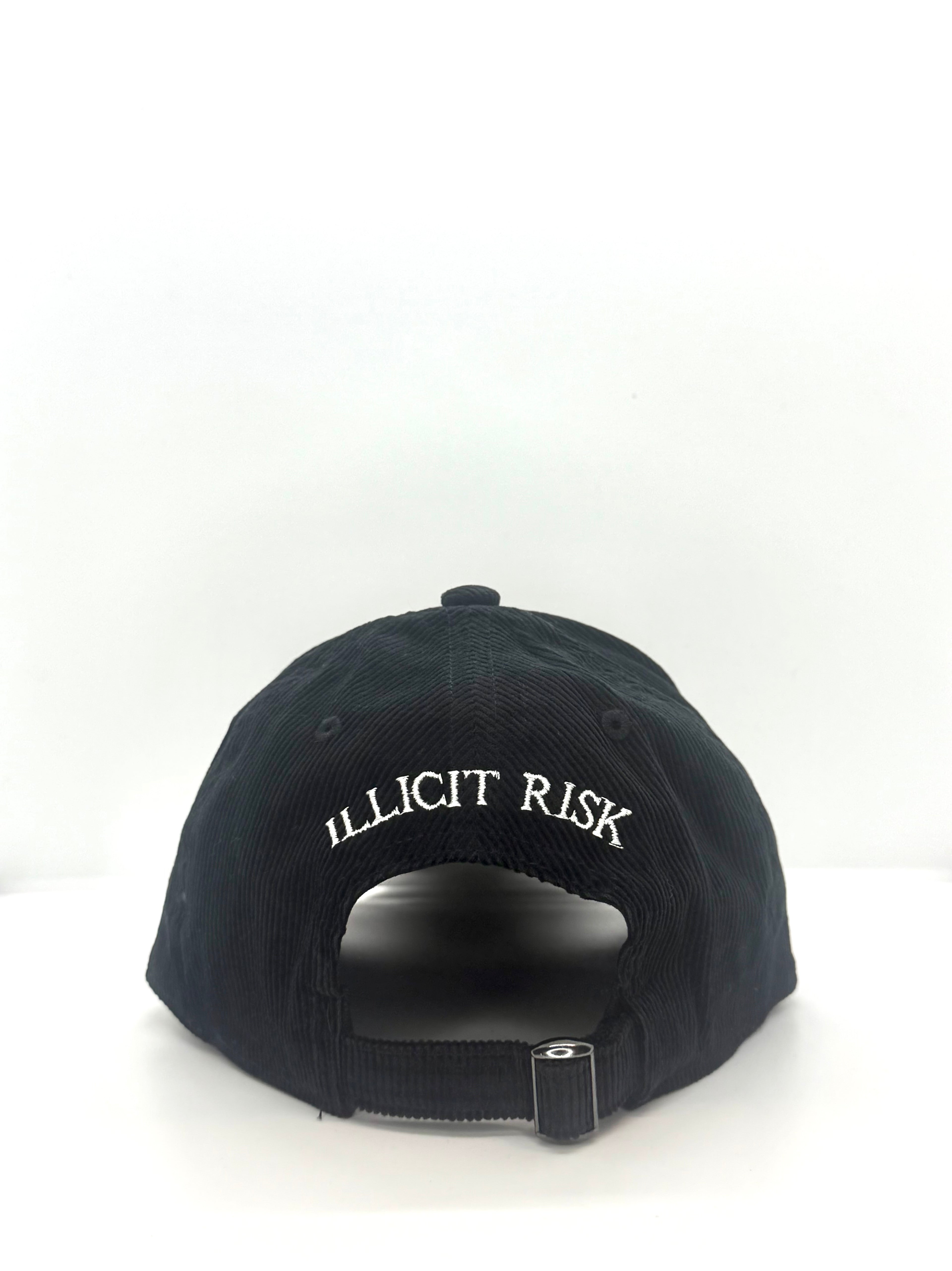 Black Cord Baseball Cap