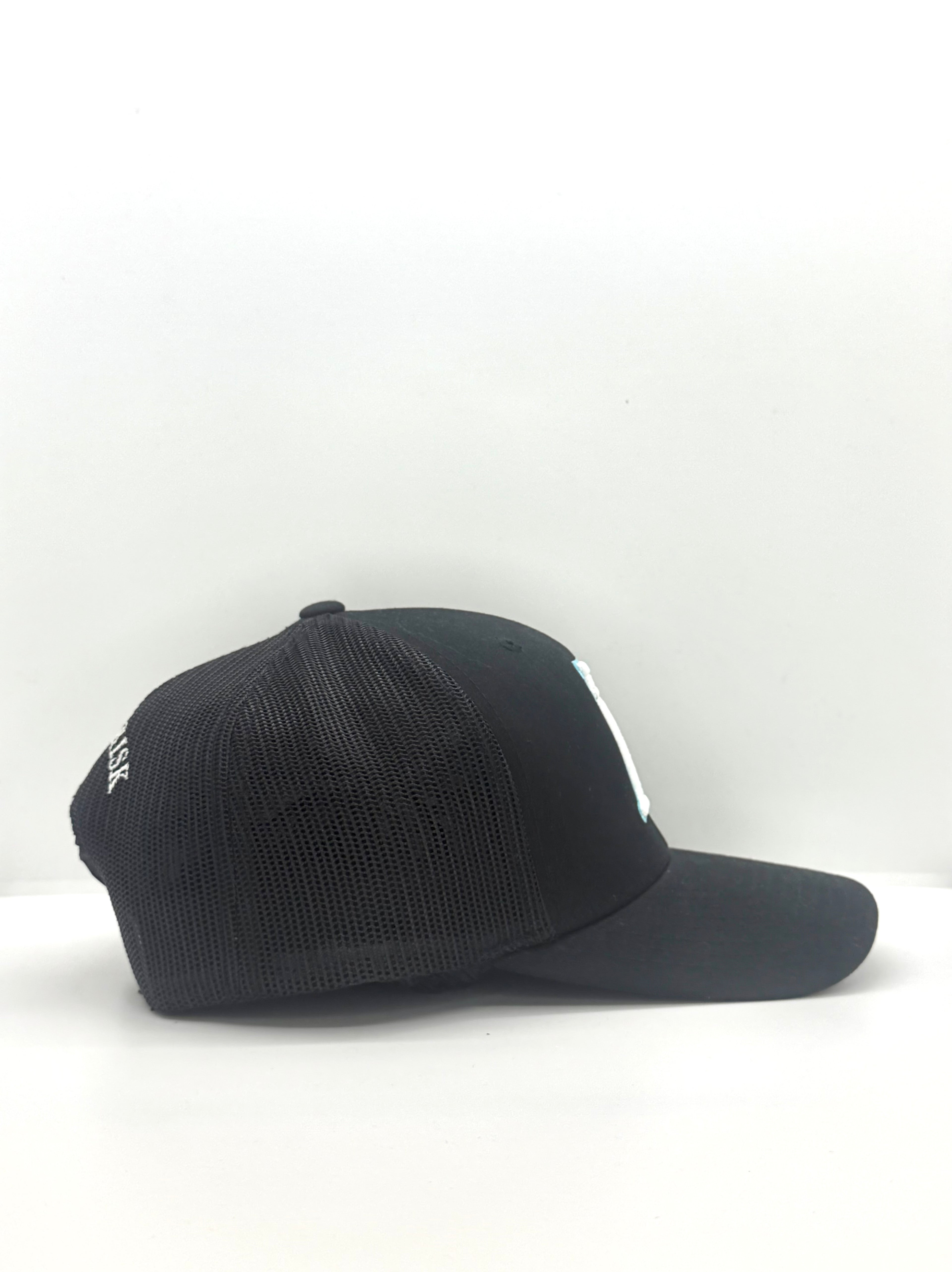Black Trucker Cap