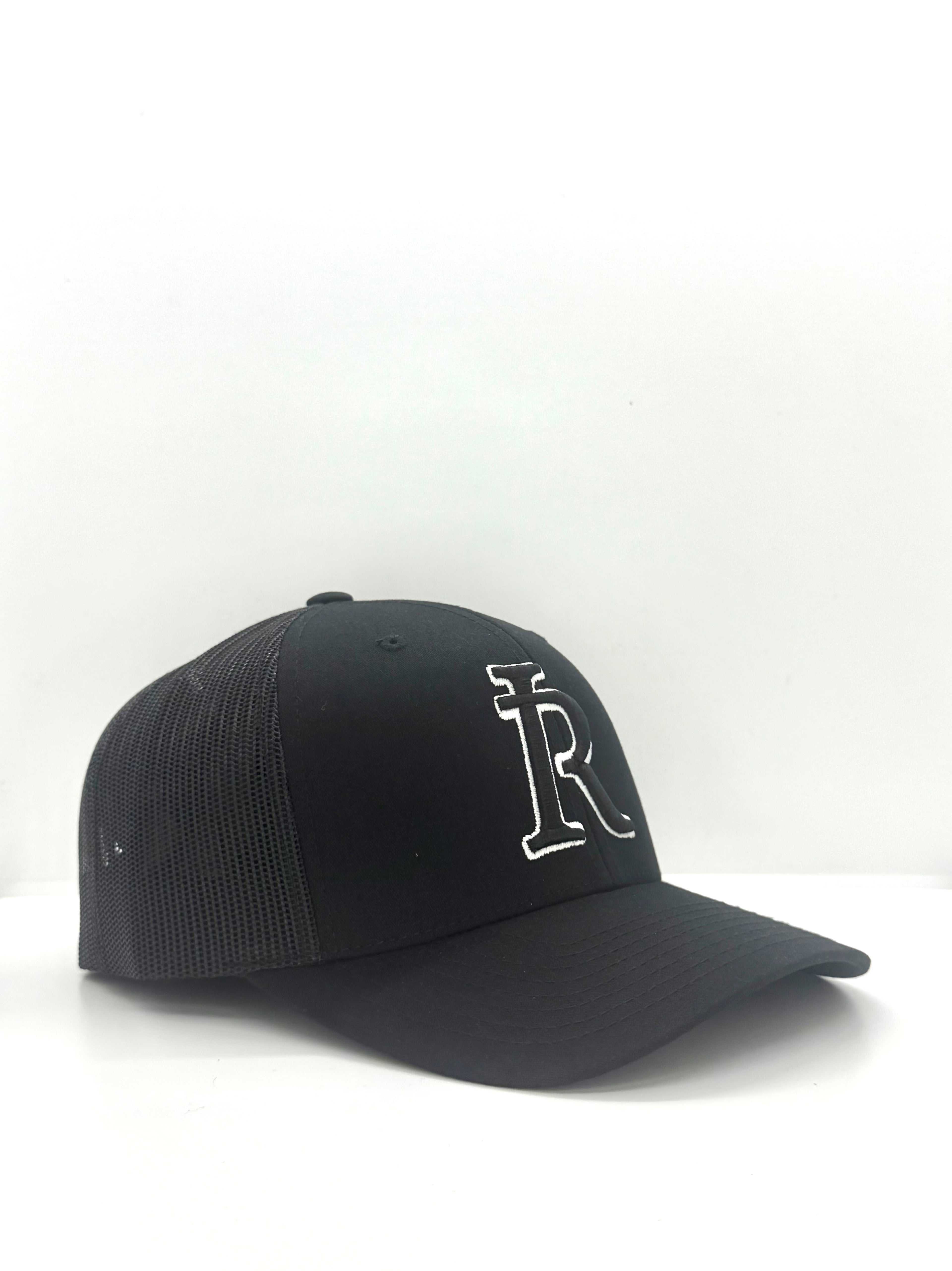 Black Trucker Cap