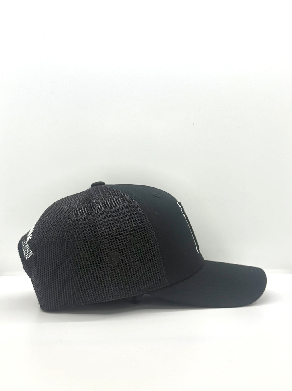 Black Trucker Cap