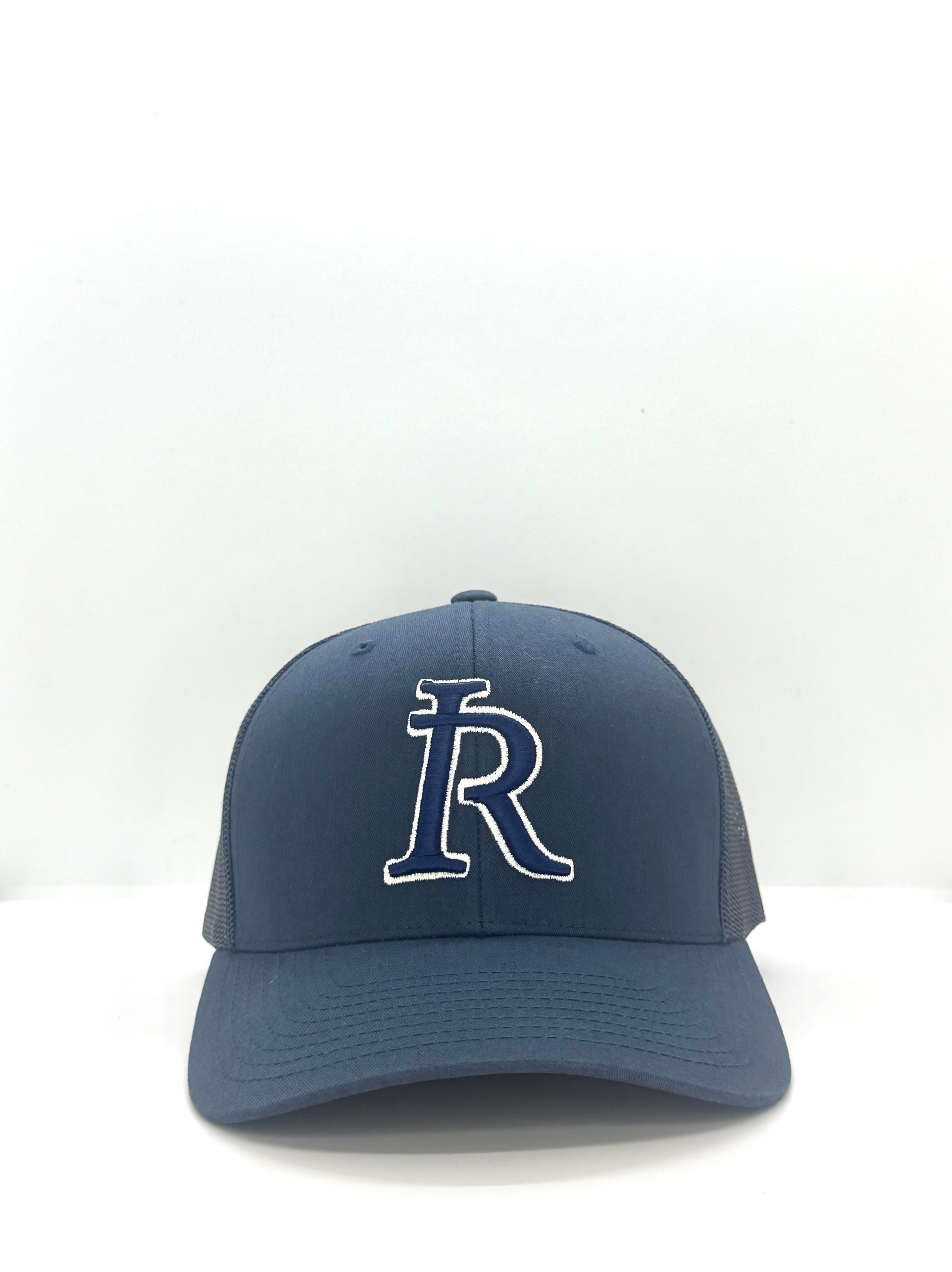 Navy trucker cap