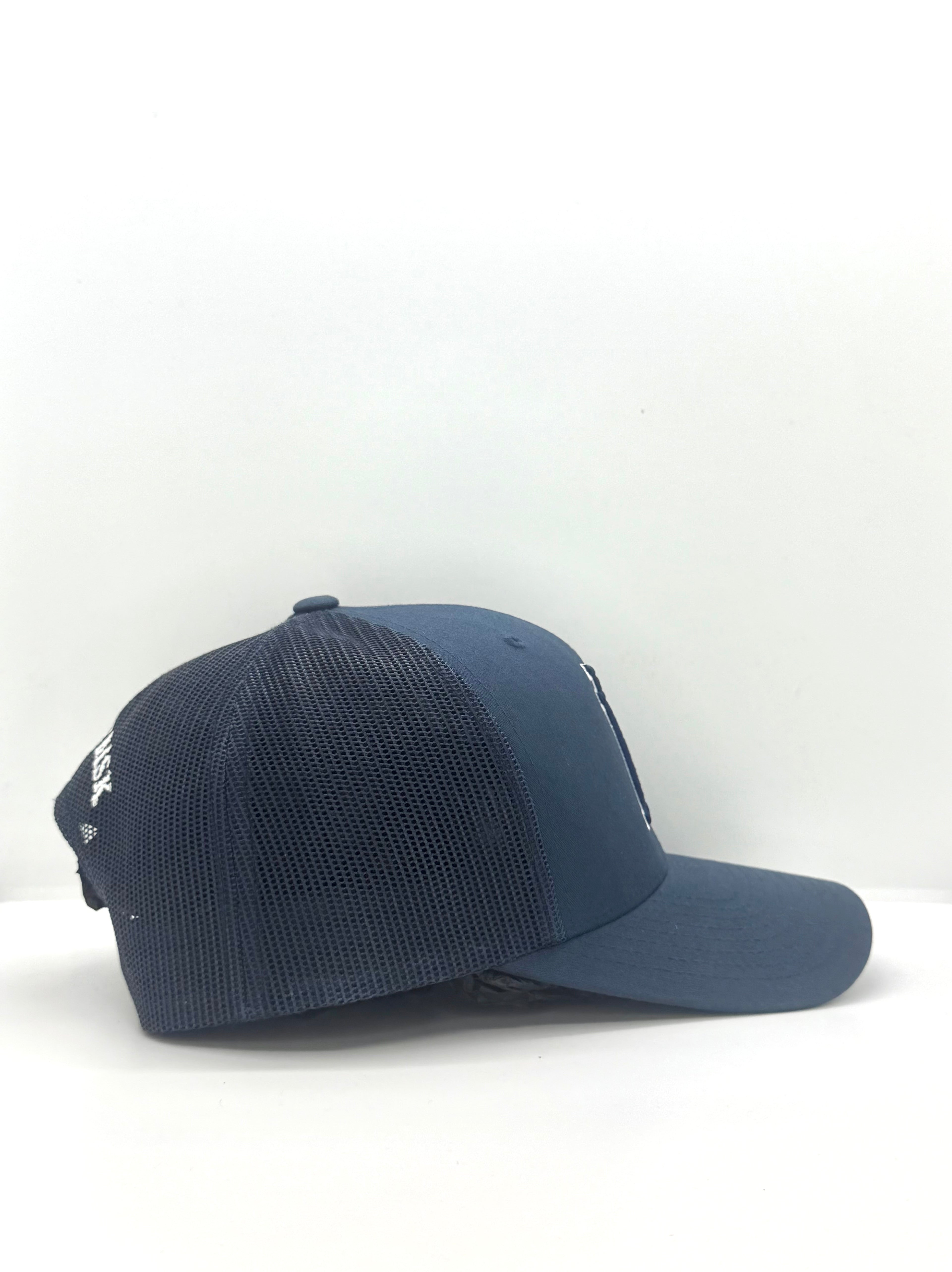 Navy trucker cap
