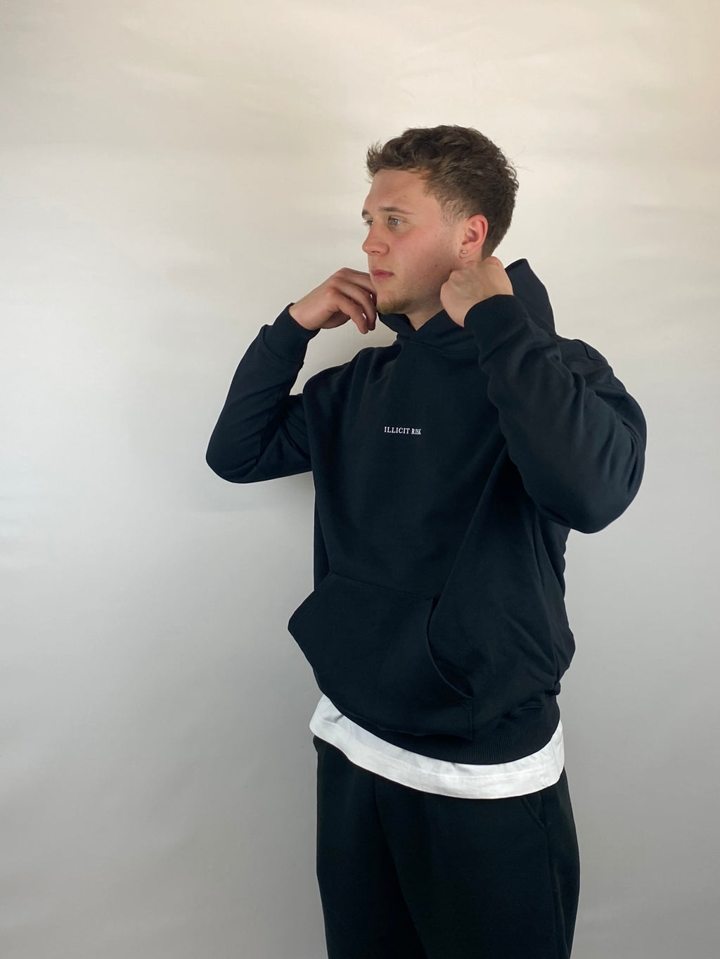 illicit risk oversized hoodie